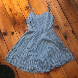 Small Old Navy Fit and flare dress gingham